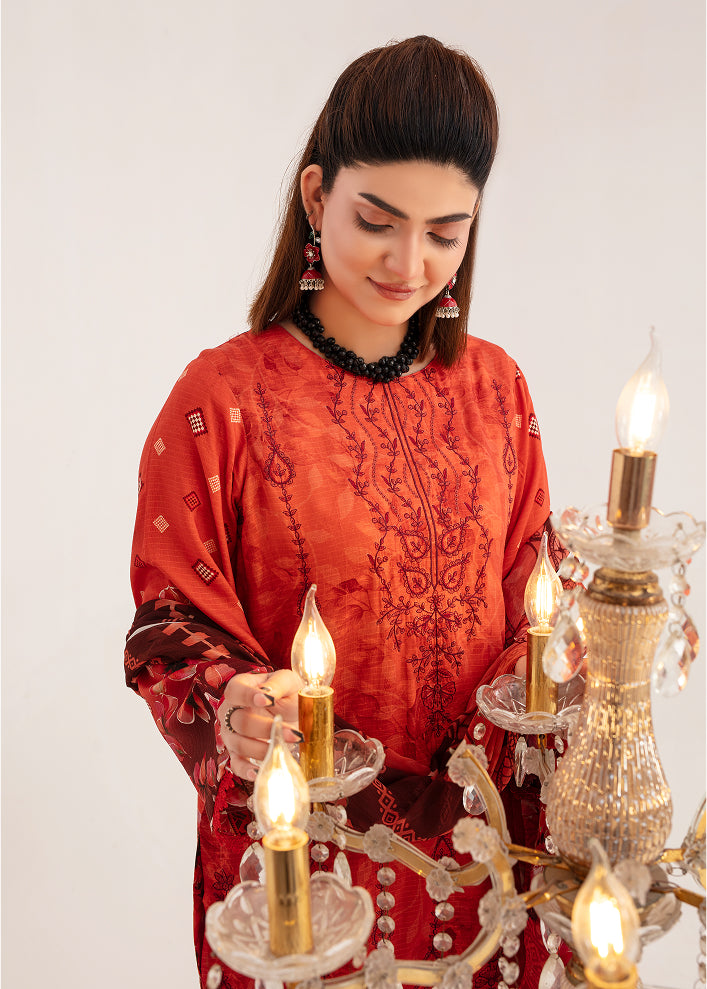 SASSI Viscose EMB Shirt & Dupatta Vol-2461