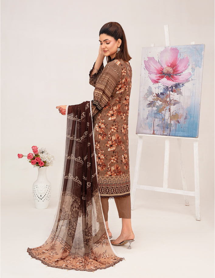 SASSI Viscose EMB Shirt & Dupatta Vol-2461