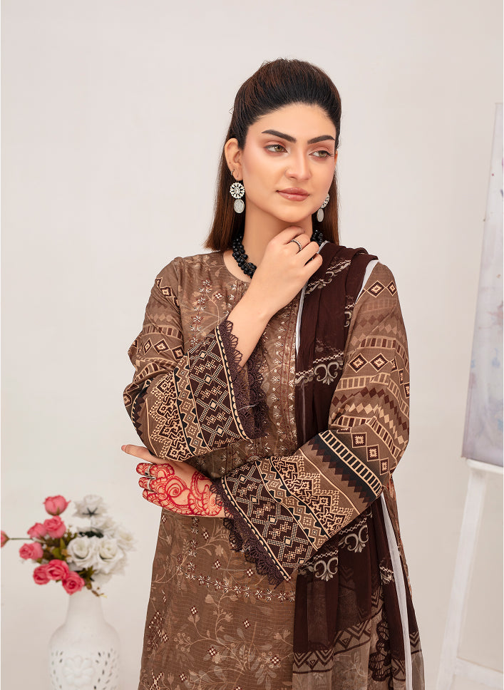 SASSI Viscose EMB Shirt & Dupatta Vol-2461