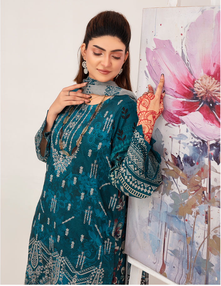 SASSI Viscose EMB Shirt & Dupatta Vol-2461
