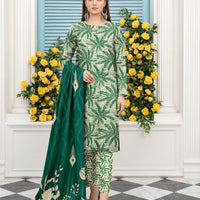Aleezy Supreme Airjet Lawn Vol 2834 – 3 Piece Unstitched Printed Suit — 1