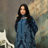 SASSI Vol 3598 – 3 Piece Unstitched Print Viscose Suit — 4