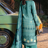 Sassi Volume 2028 – Stitched Lawn Suit with Embroidered Daman & Printed Dupatta — 2