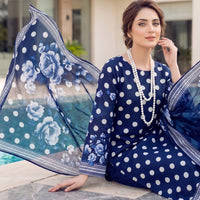 SASSI Vol-5005 – Pre-Shrunk 3PC Cambric Cotton Unstitched Suit — 3