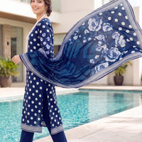 SASSI Vol-5005 – Pre-Shrunk 3PC Cambric Cotton Unstitched Suit — 2