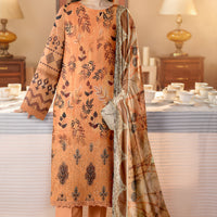 Sassi Volume 2028 – Stitched Lawn Suit with Embroidered Daman & Printed Dupatta — 1