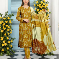 Aleezy Supreme Airjet Lawn Vol 2834 – 3 Piece Unstitched Printed Suit — 1