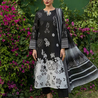 SASSI Supreme Printed Lawn 3 Piece Unstitched Suit – Vol 3113 — 1