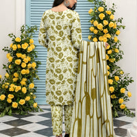 Aleezy Supreme Airjet Lawn Vol 2834 – 3 Piece Unstitched Printed Suit — 2
