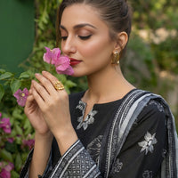 SASSI Supreme Printed Lawn 3 Piece Unstitched Suit – Vol 3113 — 2