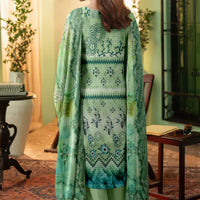 Sassi Volume 2028 – Stitched Lawn Suit with Embroidered Daman & Printed Dupatta — 2