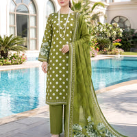 SASSI Vol-5005 – Pre-Shrunk 3PC Cambric Cotton Unstitched Suit — 1