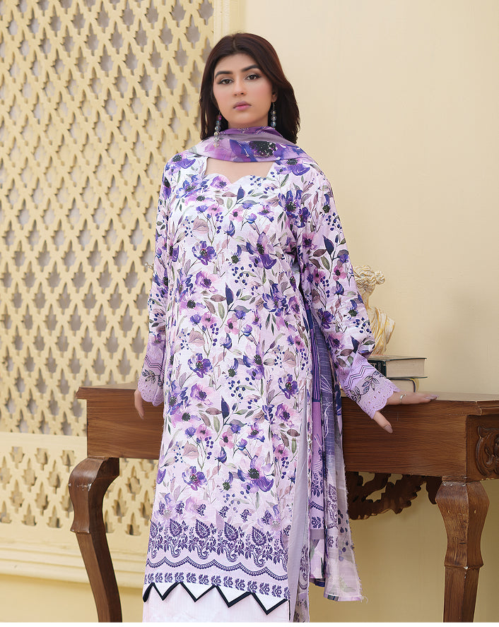 SASSI Viscose Print Shirt & Dupatta Vol-2478
