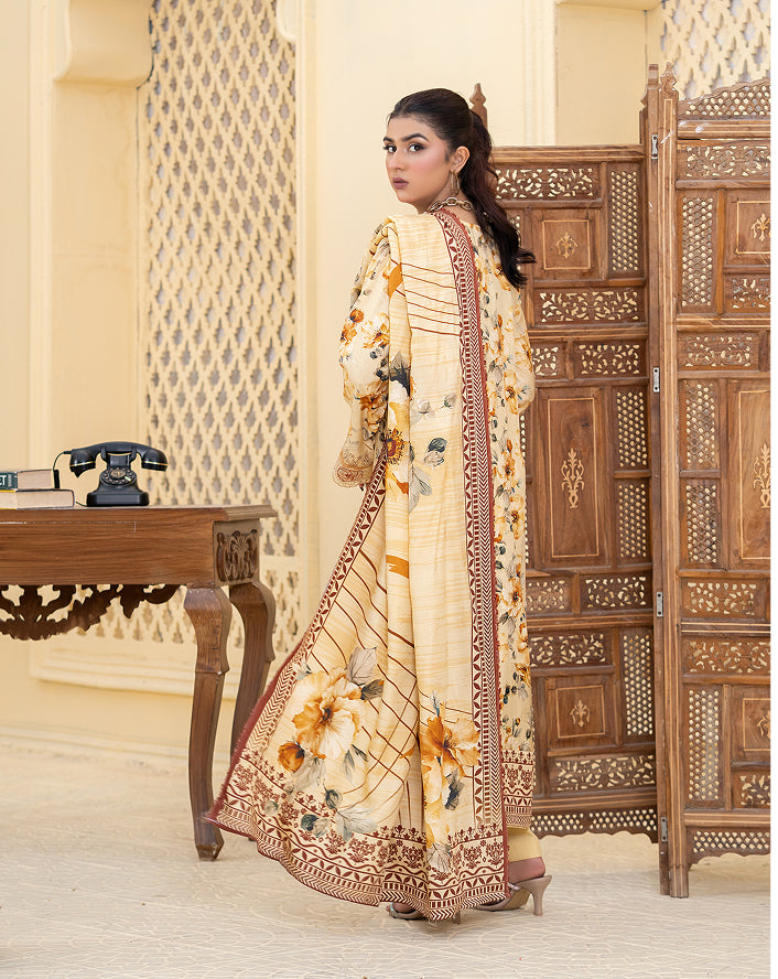 SASSI Viscose Print Shirt & Dupatta Vol-2478