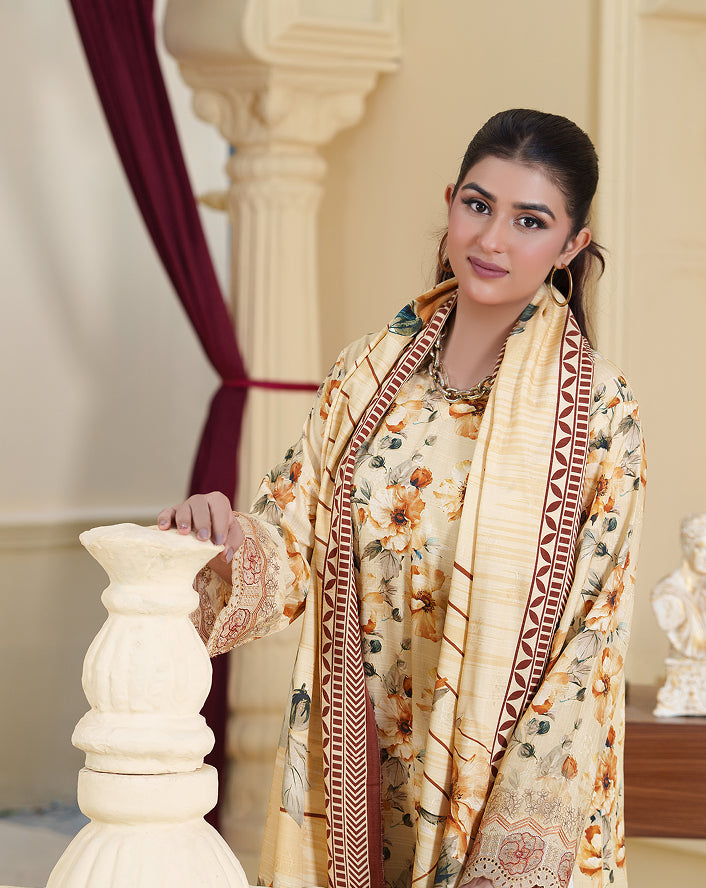 SASSI Viscose Print Shirt & Dupatta Vol-2478