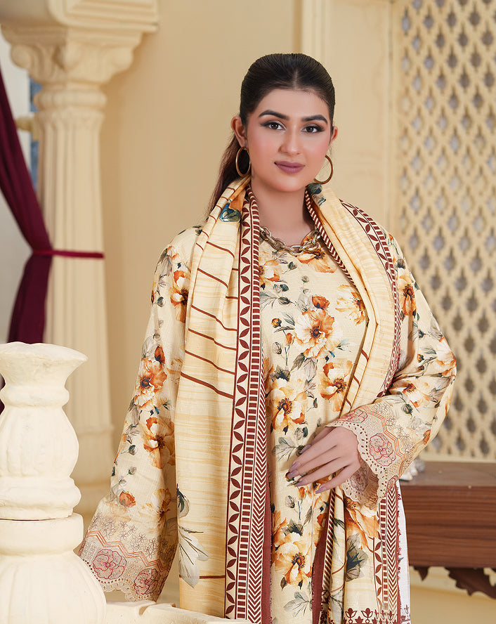 SASSI Viscose Print Shirt & Dupatta Vol-2478
