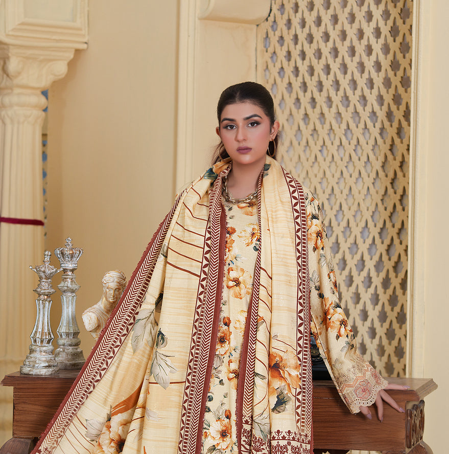 SASSI Viscose Print Shirt & Dupatta Vol-2478